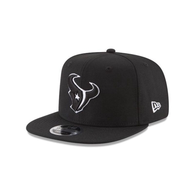 Houston Texans Gorra | New Era NFL High Crown 9fifty Snapback Cap Mexico - Negros